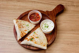 Habanero Tofu Quesadillas