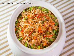 Butter Chilli Garlic Fried Rice