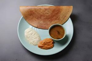 Garlic roast masala dosa