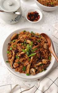 Mushroom  singapore rice