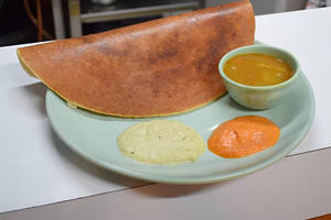 Ghee podi plain dosa