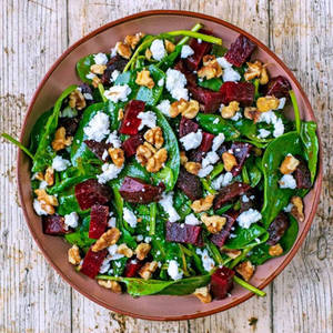 Goat Cheese & Beetroot Salad