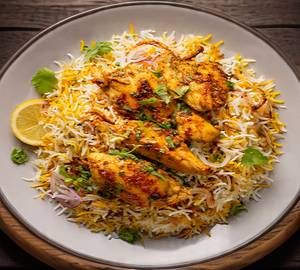 Chicken Lazeez Biryani (1 Kg)(6 Pcs)