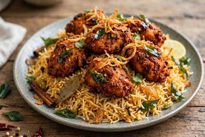 Chicken 65 Biriyani