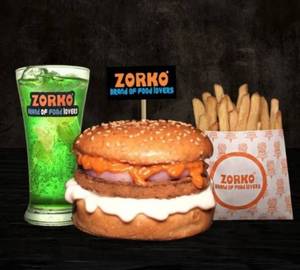Korean Burger French Fries Any Mojito / Ice Tea