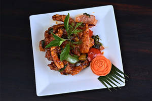 Prawn In Chilli Basil