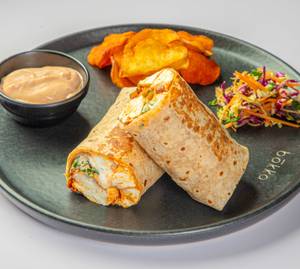 Harissa Paneer Wrap
