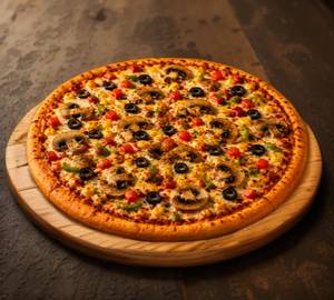 Mexican Mushroom Delight Pizza