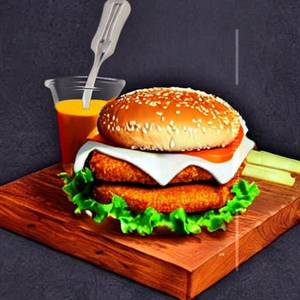 Paneer Cheese Burger