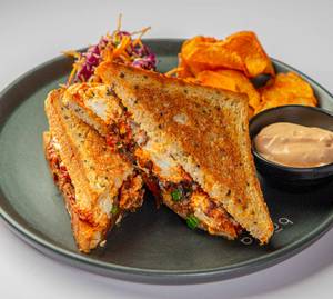 Harissa Paneer Sandwich