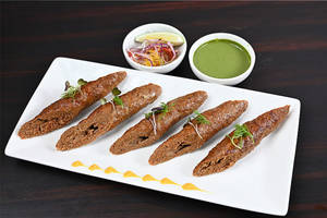 Mutton Gilafi Seekh Kebab