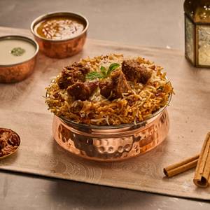 Double Masala Single Mutton Biryani