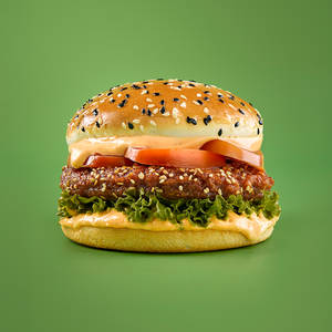 Creamy Shroom Guys Burger