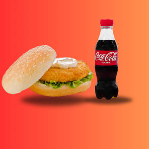 1 Classic Chicken Burger + 1 Soft Drink