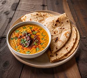 Dal Tadka - Paratha (2)