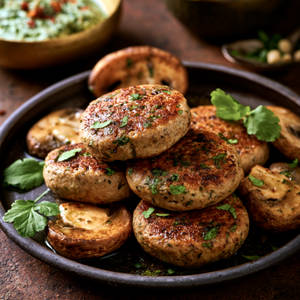 Mushroom Galouti