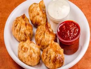 Corn Fried Momos [6 Pieces]