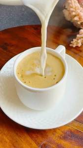 Plain hot coffee