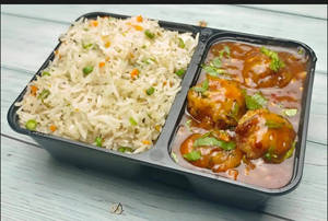 Manchurian And Fried Rice Combo