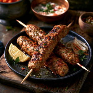 Mutton Seekh Kebab