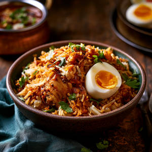 Kolkatta Masala Chicken Biryani