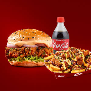 Korean Kick Burger Meal