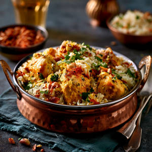 Korma Chicken Biryani