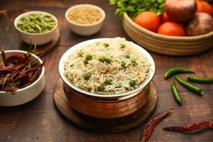 Green Peas Pulao