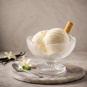 Vanila Ice Cream Scoops