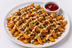 Jain Loaded Fries