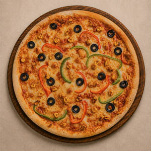 8" - Jain Veg Supreme Pizza