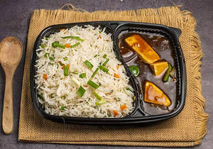 Paneer Chilly +fried Rice