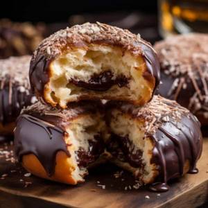 Chocolate Filled Doughnut