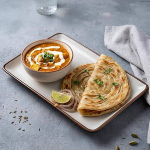 Paneer Masala With Rice/paratha