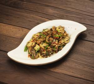 Chilli Mushroom Dry