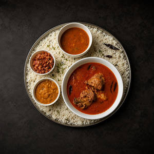 Chicken Kalari Kari Virundhu [serves 2]