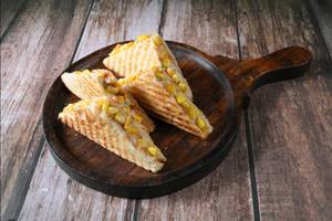 Baby Corn Mushroom Sandwich