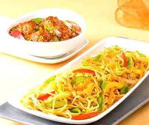 Combo Noodle + Manchurian