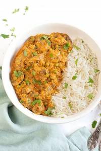 Jalandhari Mushroom Masala Rice Bowl [serves 1]