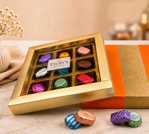 Orange Asst Chocolate Box ( 12 Pc Asst Choco )