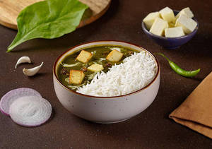Palak Paneer + Rice