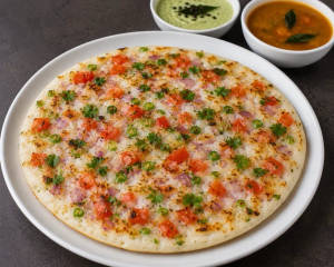 Paneer onion uttapam