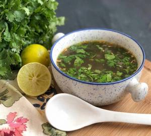 Veg lemon Coriander soup