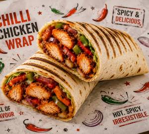 Chilli Chicken  Wrap