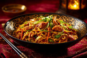 Chicken Triple Schezwan Noodles