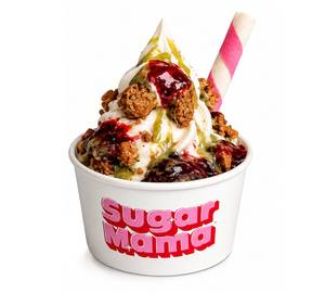 Strawberry Matcha Sundae