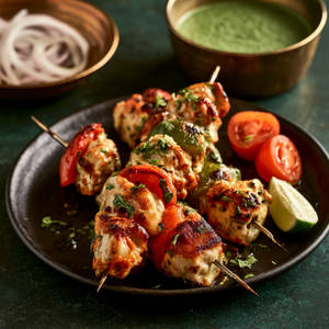 Malai Soya Chaap Tikka (no Maida)