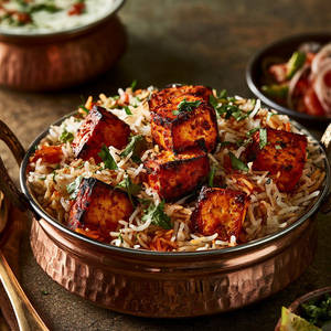 Paneer Tikka Biryani