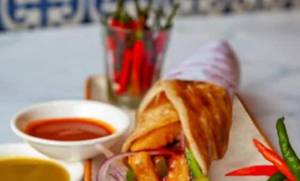 Spicy Potato Wrap