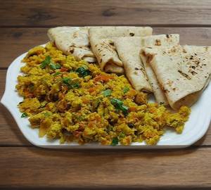 Jawari  Roti 4 Egg Bhurji